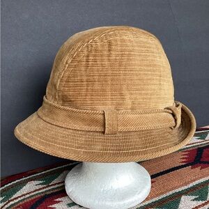 Vtg The Traveler Crushable by country gentleman corduroy hat 7 1/4 made in USA